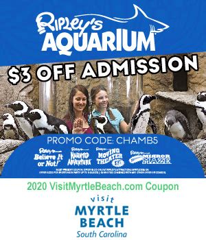 ripley's aquarium myrtle beach discount code